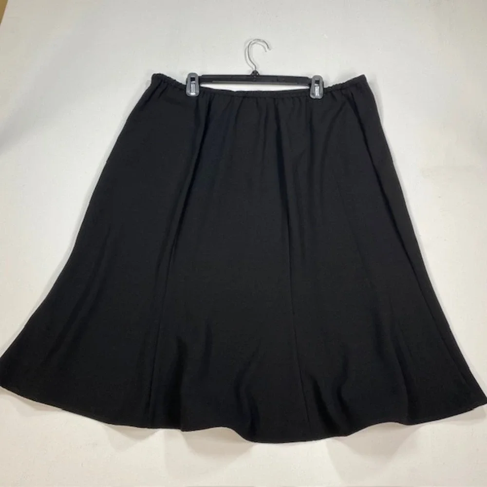 Womens 20W Black Pin Dot‎ Jacket Dress Set 2pc Washable NEW Lady Dorby
